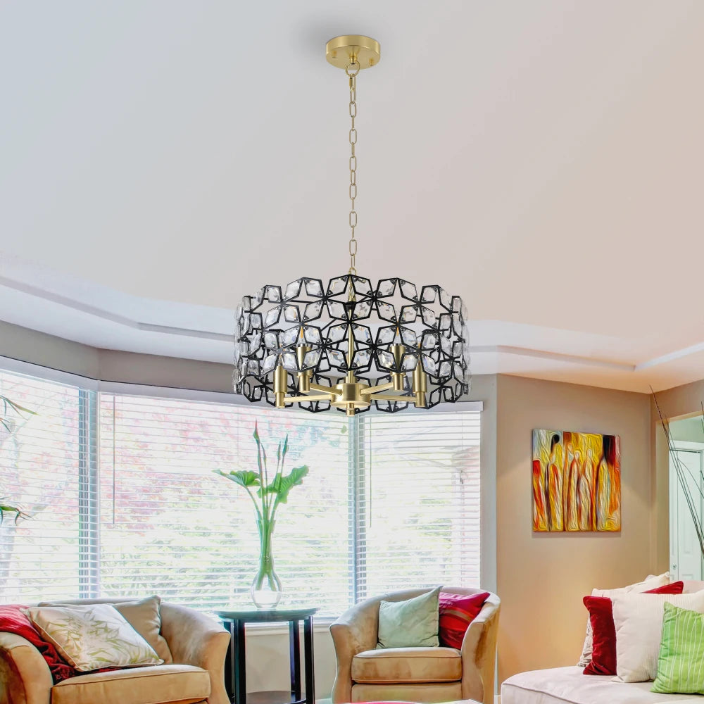 Modern Crystal Chandelier Home Decor Lighting