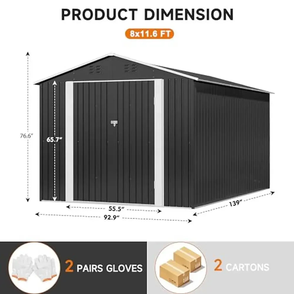 Metal Garden Shed Storage