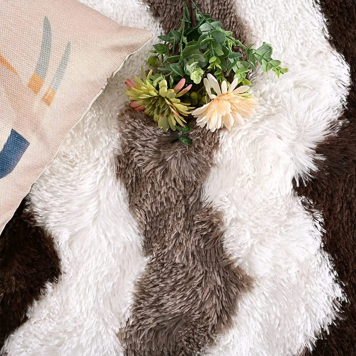 Soft Shaggy Plush Area Rugs