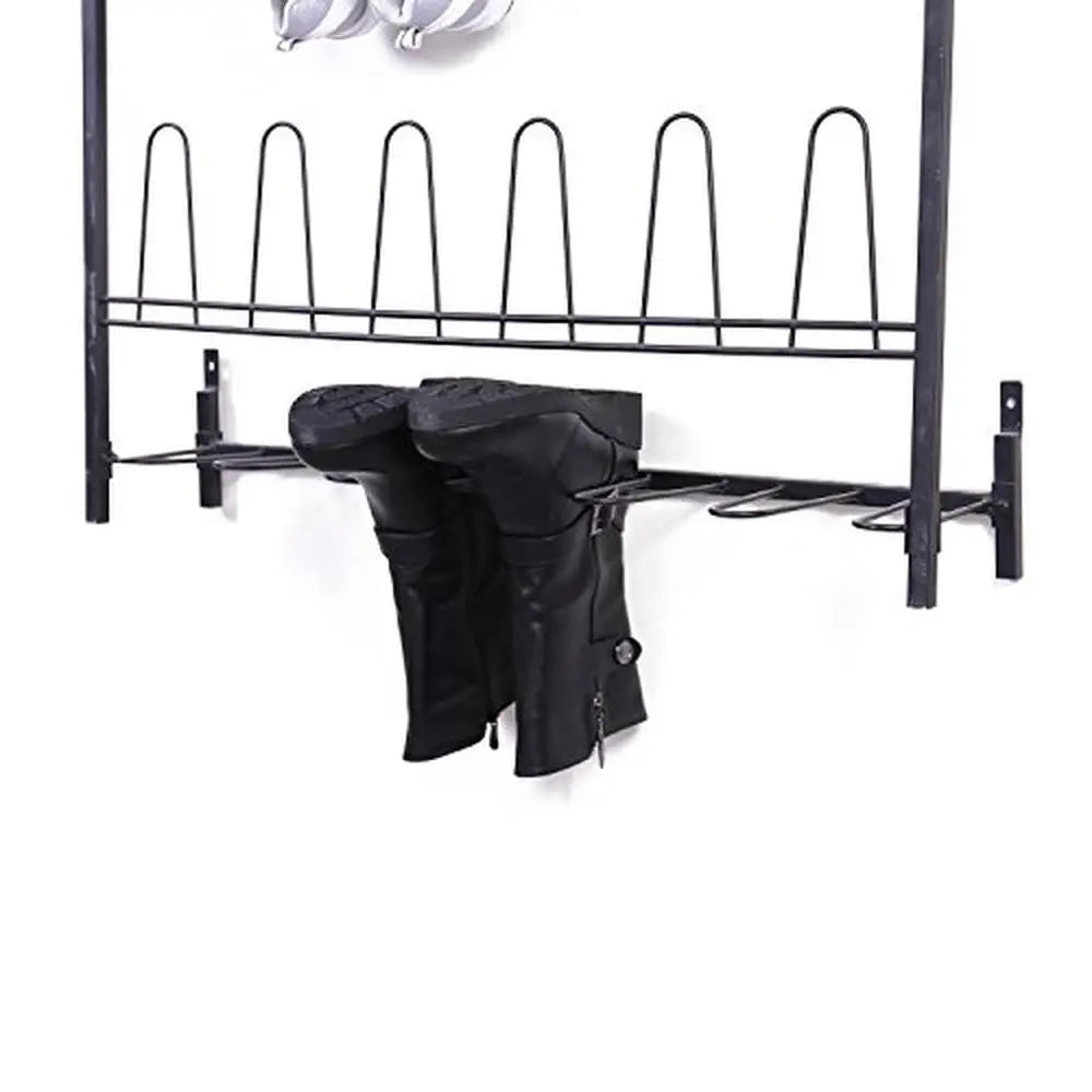 Metal Shoe Rack Mounted Organizer