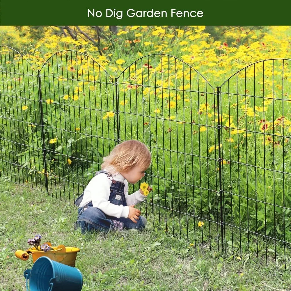 Decorative Metal Garden Fence