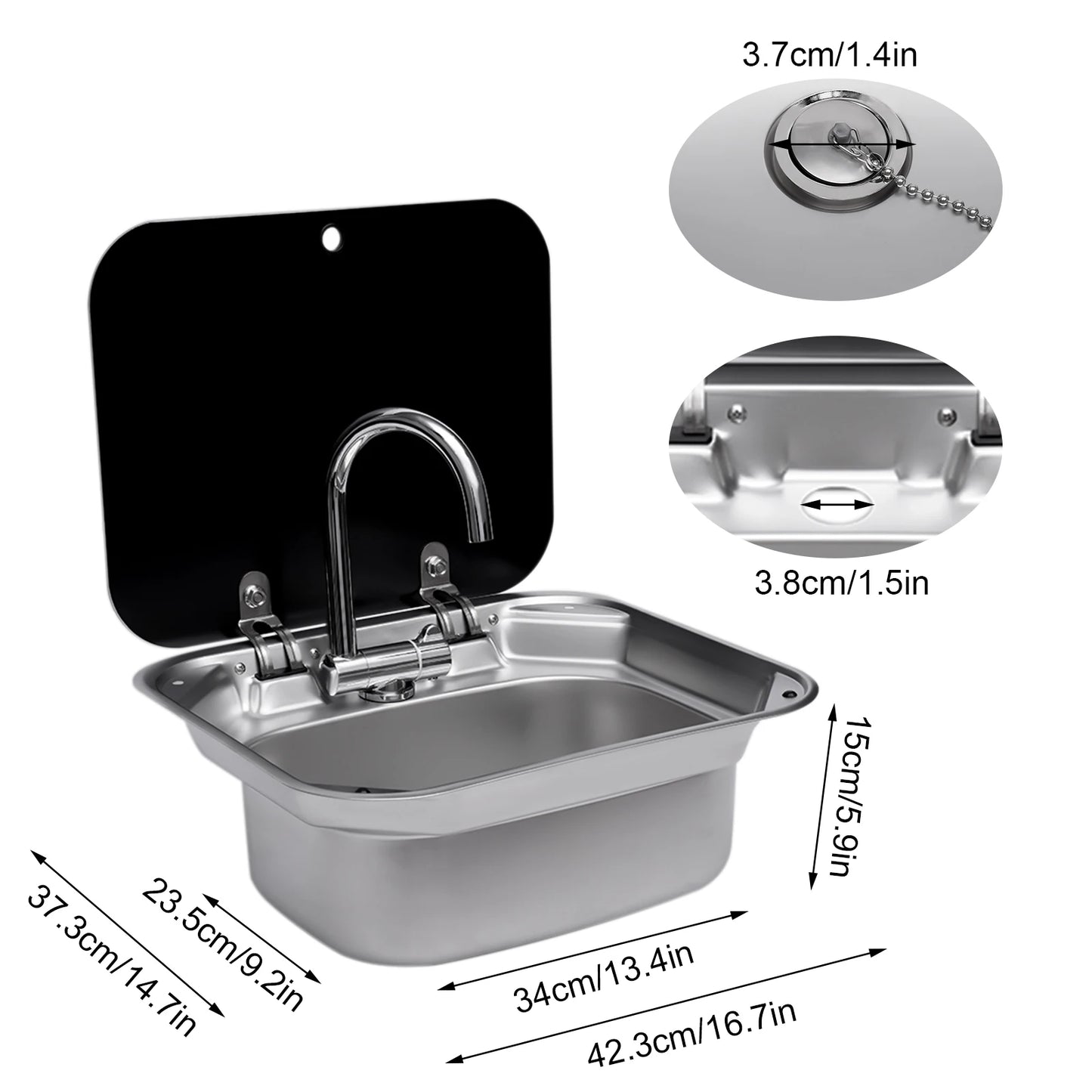 Stainless Steel Hand Wash Basin