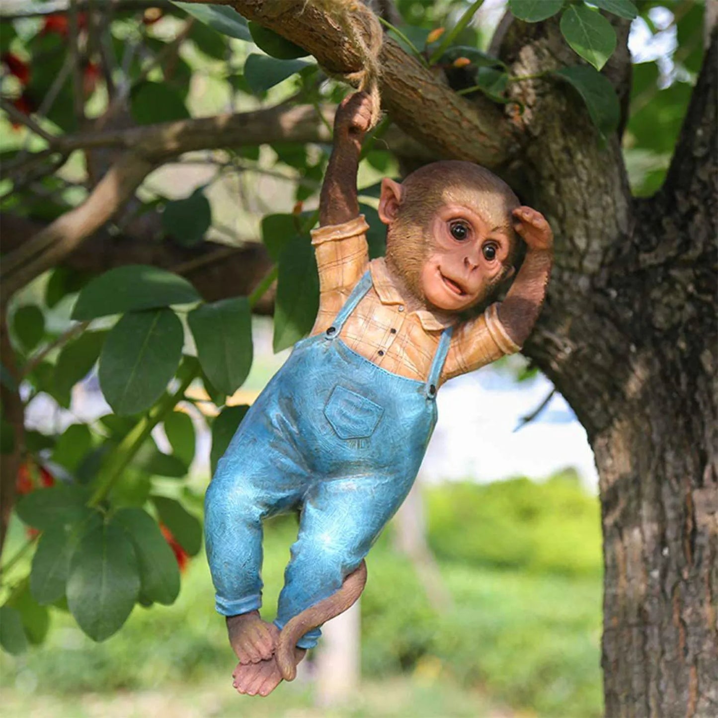 Resin Monkey Statue Hanging Ornaments