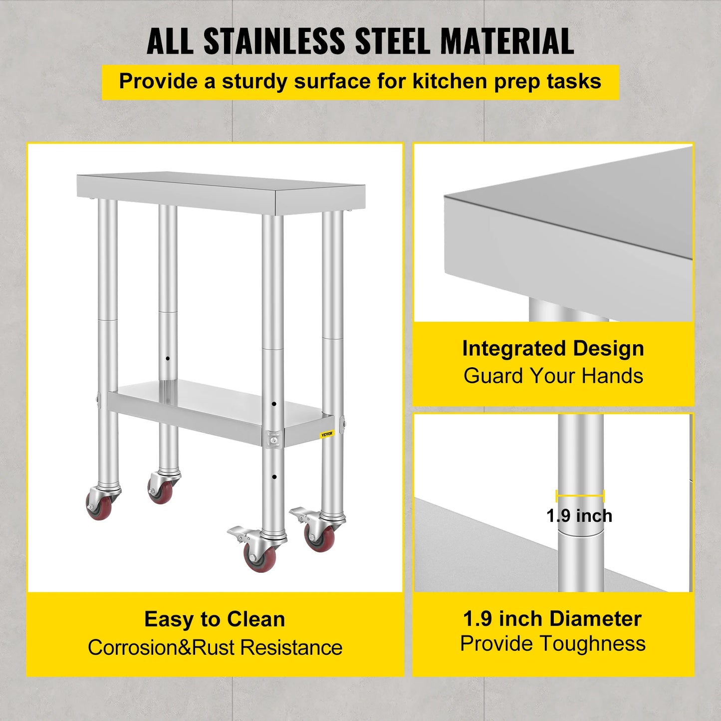 Stainless Steel Work Table